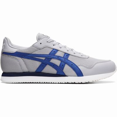 Férfi Asics Tiger Runner Utcai Cipő AS5167943 Szürke/Kék